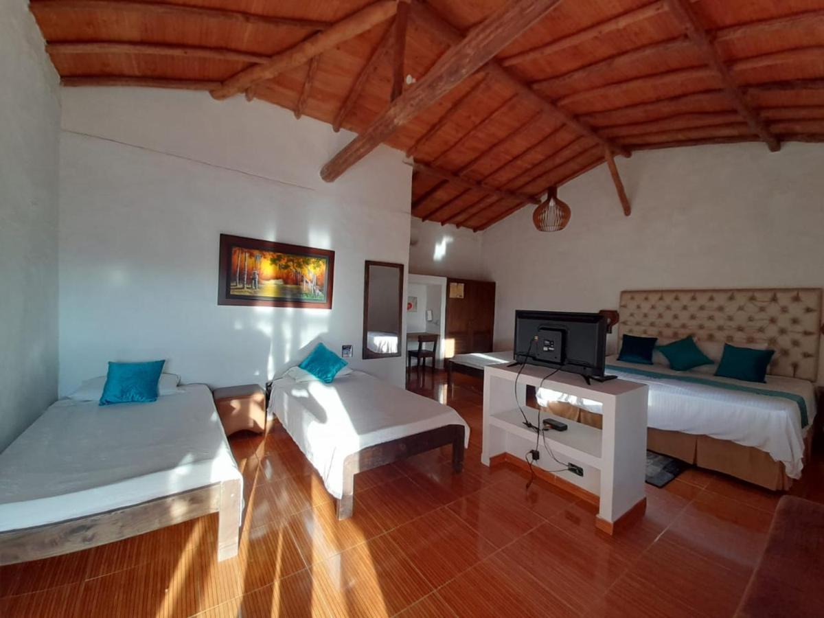 Hotel Santos De Piedra - Maranatha Barichara Extérieur photo